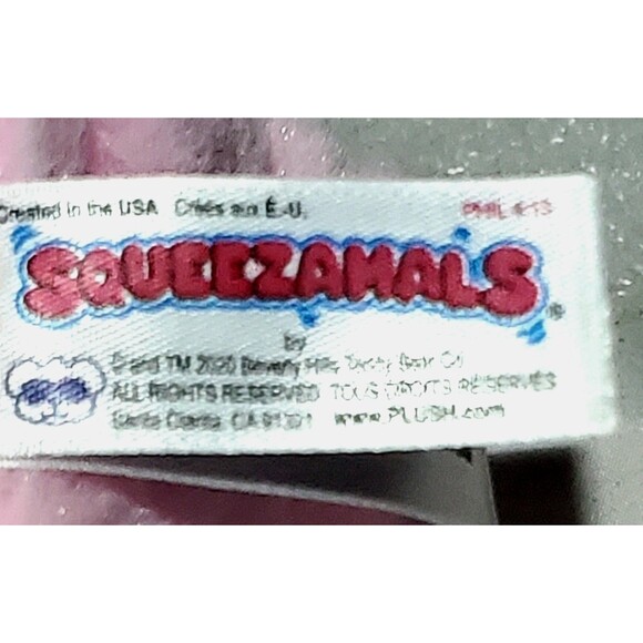 Izzy Bear Squeezamals Plush 7" USA Made Soft Toy | Beverly Hills Co. Rare - Picture 7 of 7